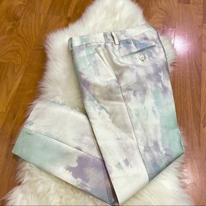 Michael Kors pastel cropped trouser